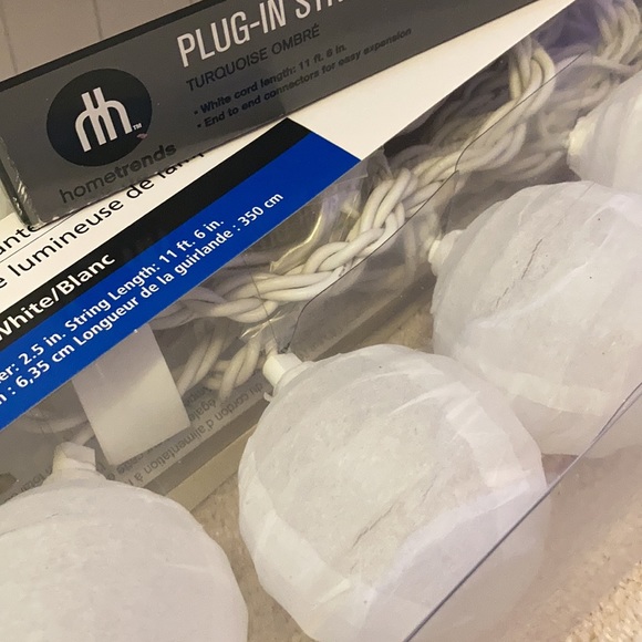 Christmas Lights Christmas Decor Vanity Lights Paper Lantern String Lights Decor - Picture 3 of 3